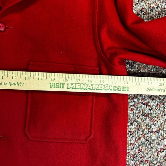 VTG Boy Scouts Of America Red Official Wool Amaquonsippi Shirt Jacket Chest Sz M - Picture 14 of 16